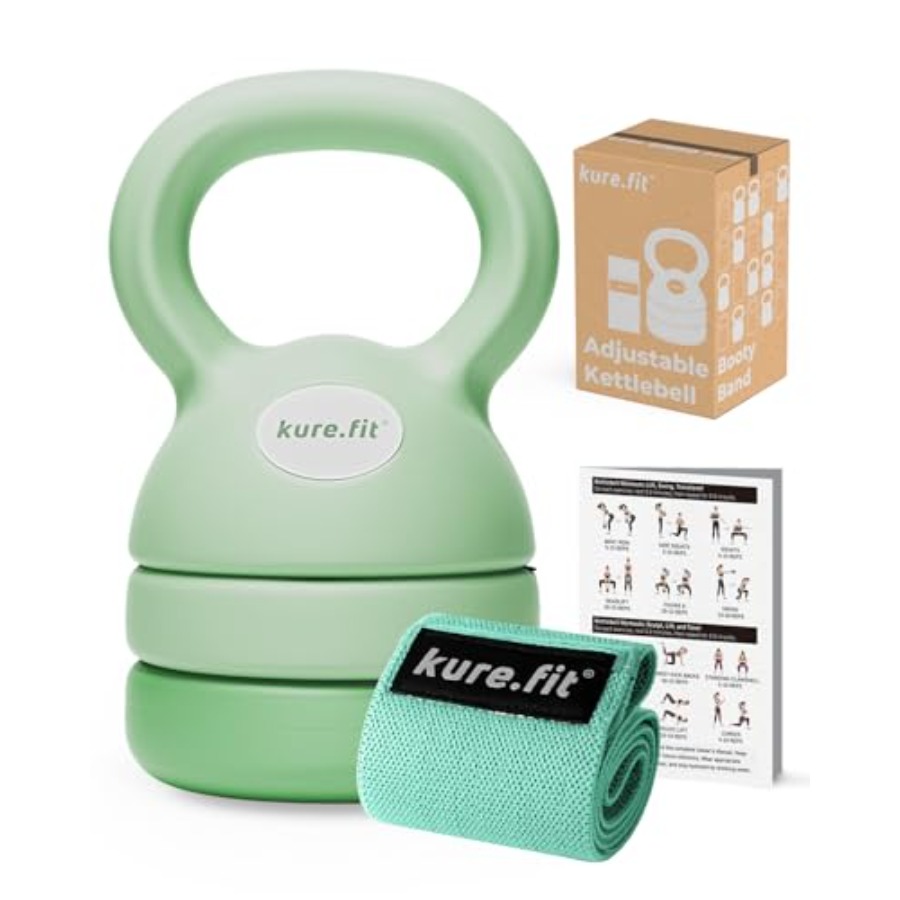 Leg Home Gym Workout - Verstellbare Kettlebell für Heimfitness aus Gusseisen