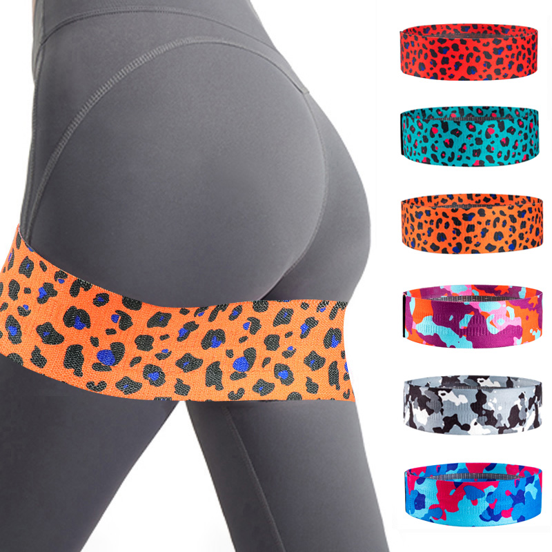 Leopardenmuster-Booty-Bänder,  – Leg Home Gym Workout Bewertung und Preis