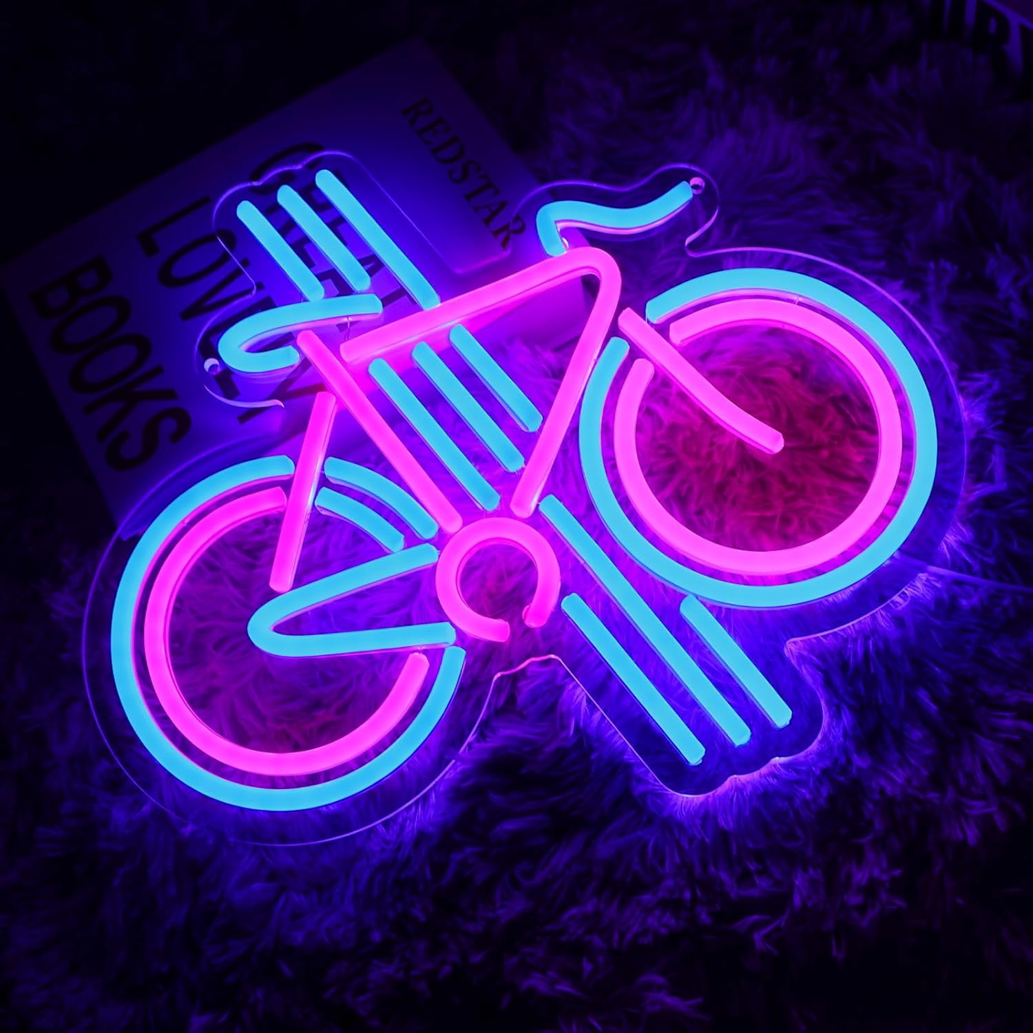 Fahrrad-Neonschild, dimmbar, F – Home Gym Neon Sign Bewertung und Preis