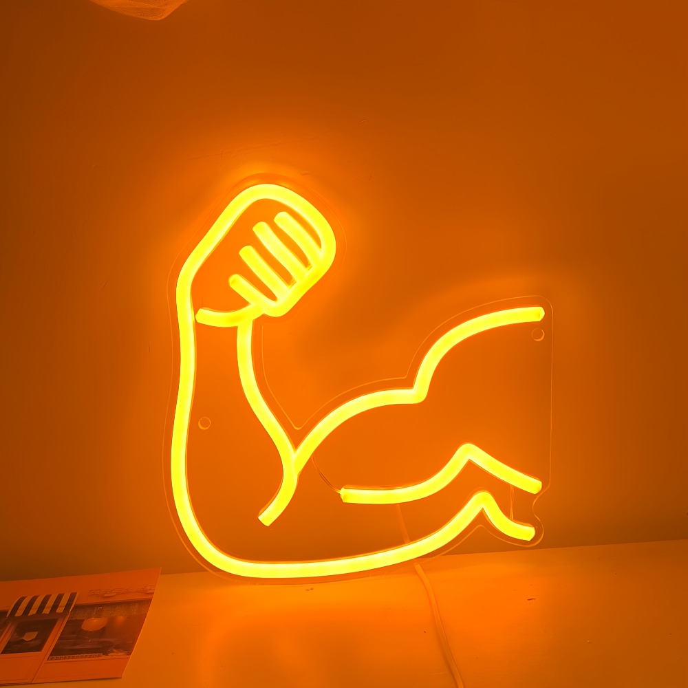 Fitness-Motivations-Leuchte -  – Home Gym Neon Sign Bewertung und Preis