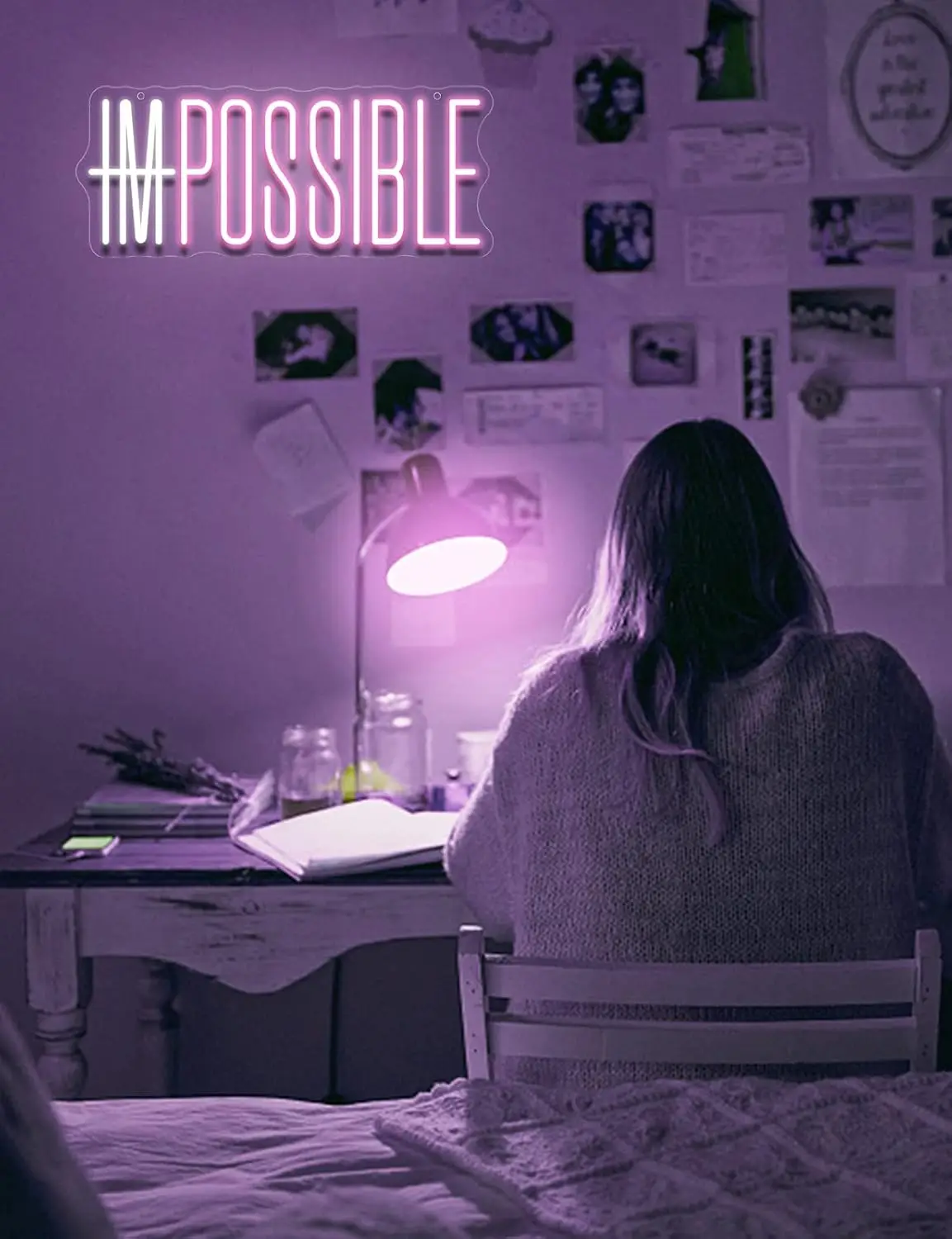 I'm Possible Neonschild Party  – Home Gym Neon Sign Bewertung und Preis